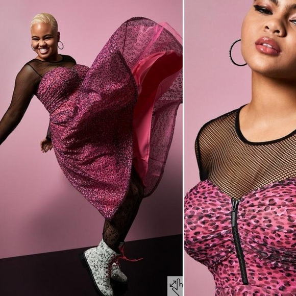 Elegant Pink Strapless Dress - Picture 2 of 16